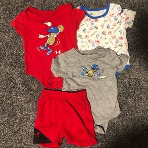 Under armour baseball peanut bundle